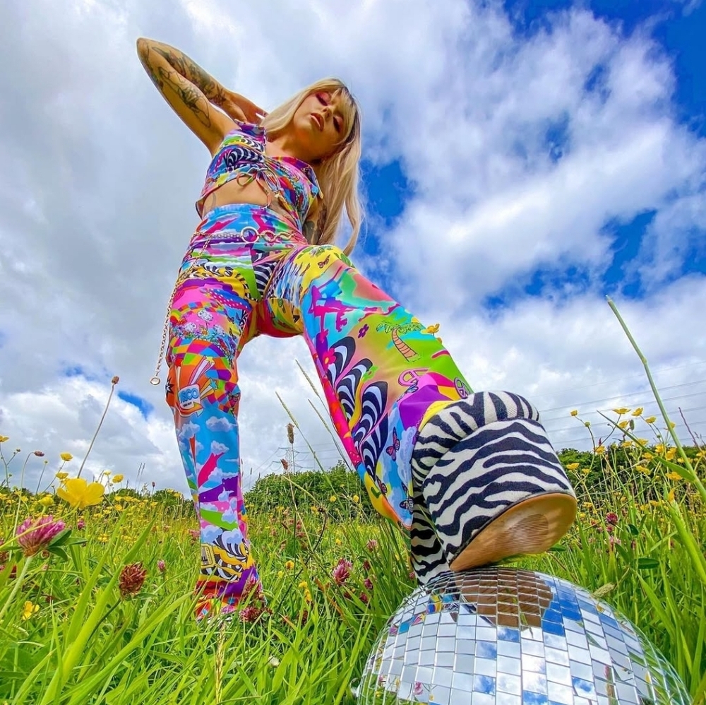 Laura Shannon UK rave Festival Edc Outfit